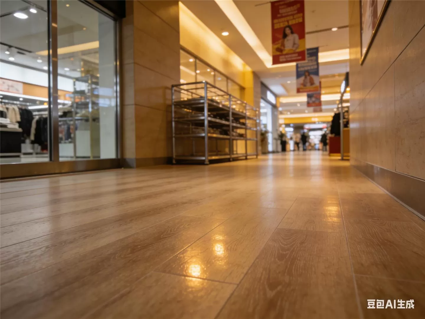 Shopping Mall SPC Flooring